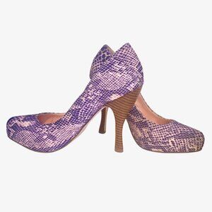 Rare MADISON by ShoeDazzle "Malia" | Sz. 7.5 | Snake Print Shoes 2024 Trend